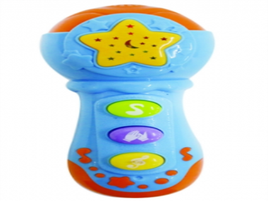 Boys Toddler Projection Karaoke Singing Microphone Toy