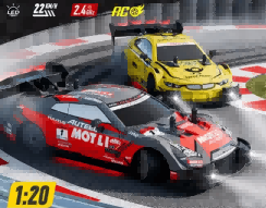 2025 New 1:20 High Speed Rc Drift Car 2.4GHz 4WD 22km/h Remote Control Sports Car 4 Channel RC Cars with Light