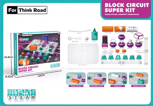 Electric Circuit Science Can Toy Games
